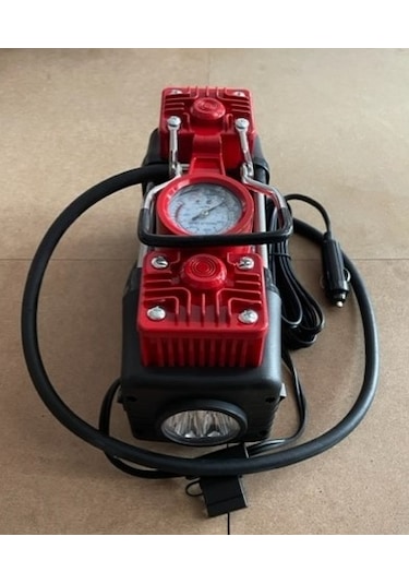 Rodex RDX7304 12 V Mini Araç Kompresörü Güçlü Çift Piston Kompresör