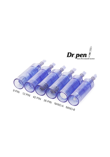 Dermapen İğnesi 36 Pin Uzun Kapaklı Mavi 10 Adet