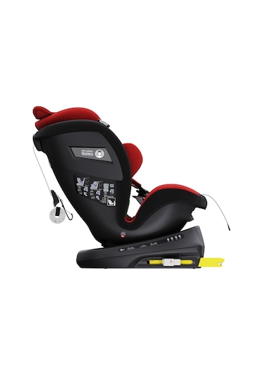 Yoyko Bear 360 Dönebilir Yatabilir İ-size 0-36 Kg Oto Koltuğu Isofıx/sıp/latch - Kırmızı