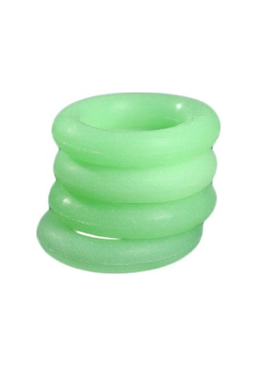 MSO Fosforlu O-Ring Halka Olta Balıkçılık Kamp Kamış Çivi Çadır 10 Adet