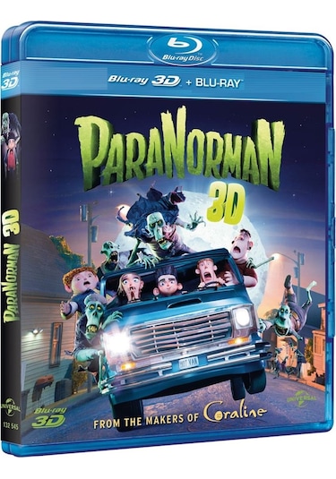 Paranorman 3D+2D Blu-Ray Tek Disk