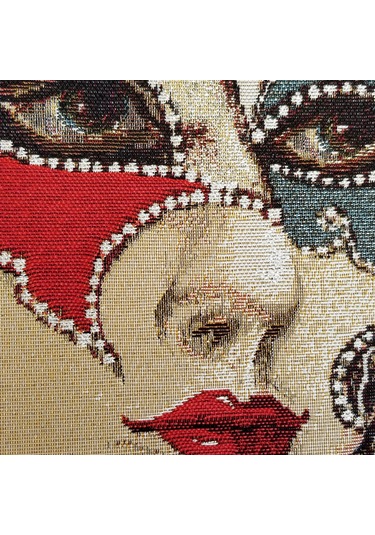 K40-Dokuma Goblen Kırlent Kılıfı