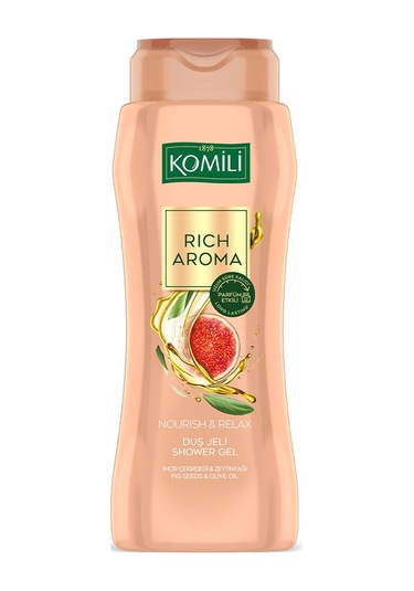 Komili Rich Aroma incir Çekirdeği & Zeytinyağı Duş Jeli 500 ML