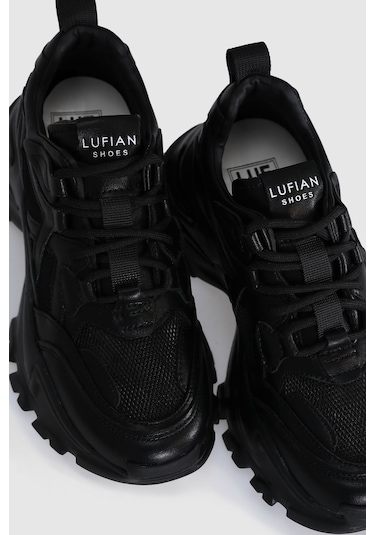 Lufian Bloom Kadın Sneaker Ayakkabı Siyah Siyah 121230015100100 Siyah