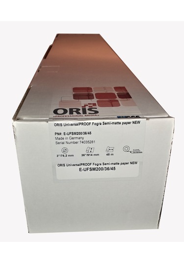Cgs Oris UniversalProof Fogra SemiMatt Paper 91,4cm x 45m