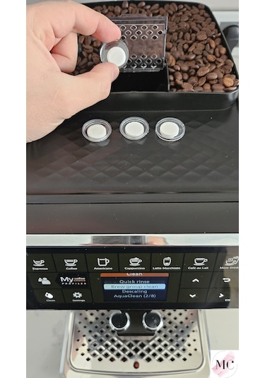 Markamanzı Philips Siemens Espresso Kahve Makinası Yağ Temizlik Tableti 10'lu