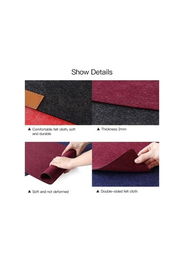 Fonken Büyük Oyun Klavye Pedi Xxl Ekstra Büyük Oyun Mouse Pad Kaymaz Oyun Mousepad Pc Dizüstü Halı Bilgisayar Aksesuarları Kırmızı Şarap