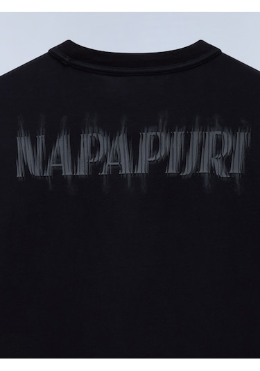 Napapijri S-umbra Ss Erkek T-shirt-31971 Siyah