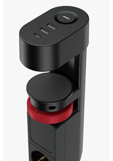 Masa Tipi Pd20w Akım Korumalı 3 Lü Priz 2xusb 1xtype-c Girişli Kablolu Priz Ftr19 1