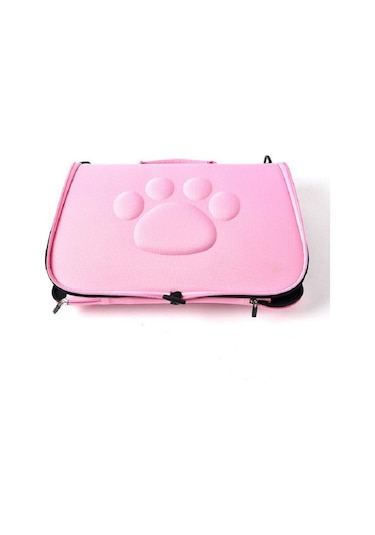 Kediler Ve Köpekler Dışarı Çıkıyor Taşınabilir Nefes Alabilir Katlanabilir Eva Pet Çantası, Boyut: 43 25 26cm Pembe