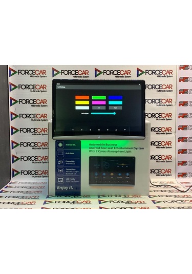 Her Araca Uyumlu Android 10.6 İnç Ambiyanslı Portatif Başlık