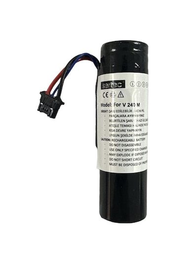 Sertec - Verifone V240m Bpk474-001 Pos Uyumlu Batarya