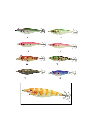 Captain 3008 Kalamar Zokası 7cm Fighter Squid