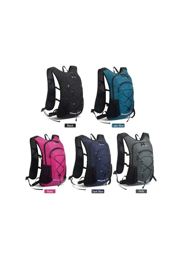 Dancemonkey Açık Çanta Yürüyüş Sırt Çantası Su Geçirmez Hafif Seyahat Sırt Çantaları Erkekler Kadınlar Göl Mavisi Mavi