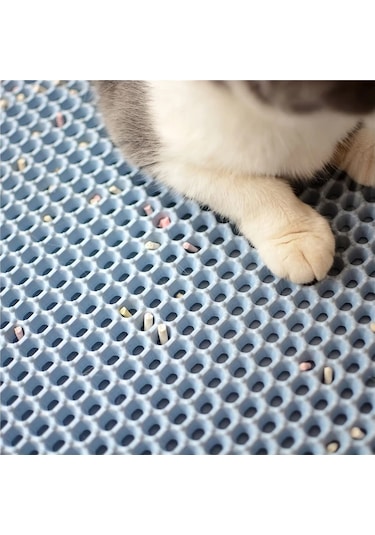 Fochsia Bal Kabağı Desenli Khaki M Büyük Kedi Kumu Kabı: Kaymaz, Sızdırmaz, Kolay Temizlenir