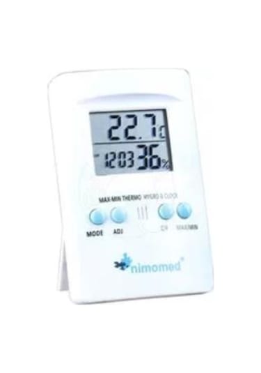 Nimo Dijital Nem Sıcaklık Ölçer Termometre Sh-101 Derece