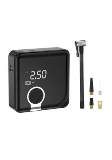 Torima Zc-001 Taşınabilir Akıllı Dijital Ekranlı Araç Hava Kompre