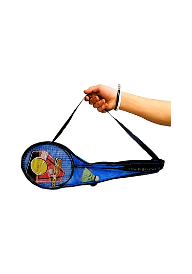 Badminton Raketi Set 2 Raket 1 Top Çantalı