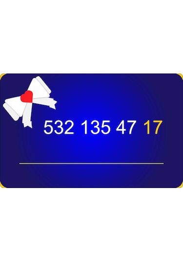 Daha Önce Hiç Kullanılmamış Turkcell 532135 Serili Hatlar