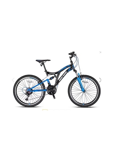 Hunter - 26" Mtb - 21 Vites - V.b. - Siyah-mavi/beyaz Siyah