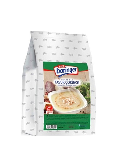 Kent Boringer Kremalı Tavuk Çorbası 3 KG