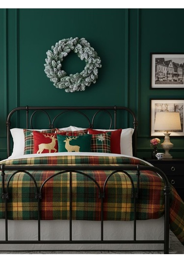 Innsbruck Yılbaşı Kapı Çelengi 60cm