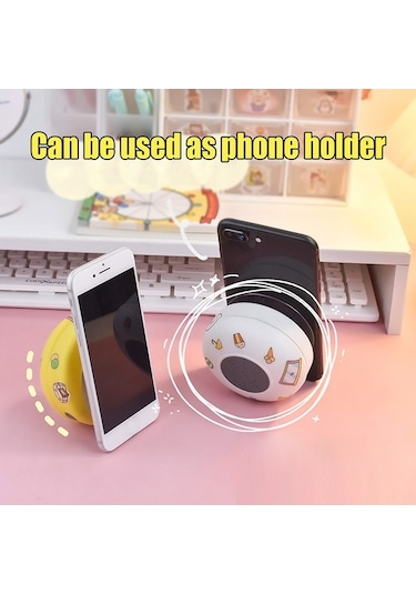 Supermarket1 Su Geçirmez Mini Bluetooth Hoparlör - Duvar Ve Araç İçin, Type-c Şarj, Düşük Enerji Kullanımı