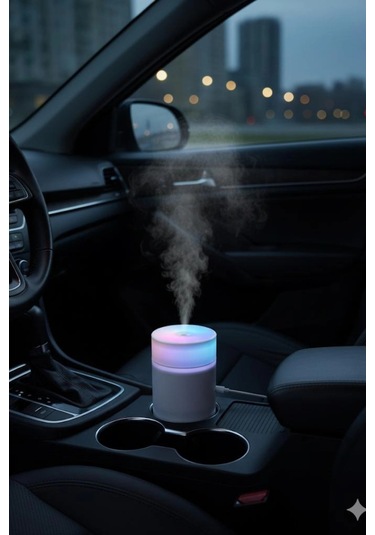 Sd12 Taşınabilir Mini Usb Hava Nemlendirici Araç Ve Ofis İçin Renkli Işıklı