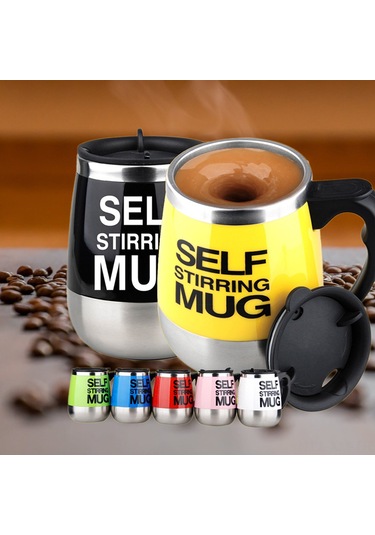 Ximistore9 Otomatik Karıştırıcı 400ml Kupa - Çay Kahve Süt İçin Elektrikli, Yemek Grubu Çelik, Pembe, Sponsorsuz Hediyelik Diğer