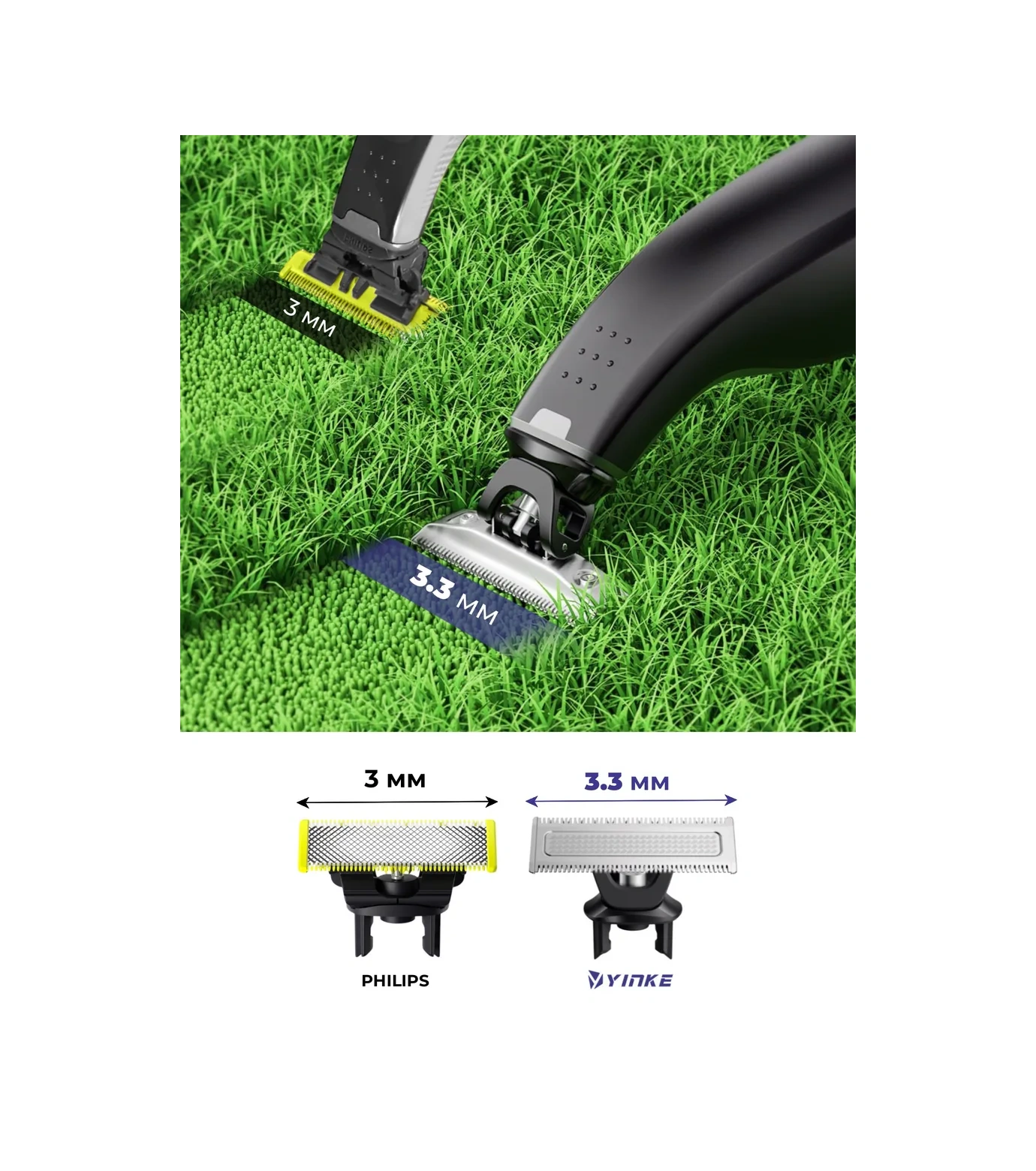 Yınke Değiştirilebilir Phılıps Oneblade Bıçakları 428722170