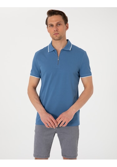 Pierre Cardin Erkek Koyu Mavi Tişört 50307516-vr032 Koyu Mavi
