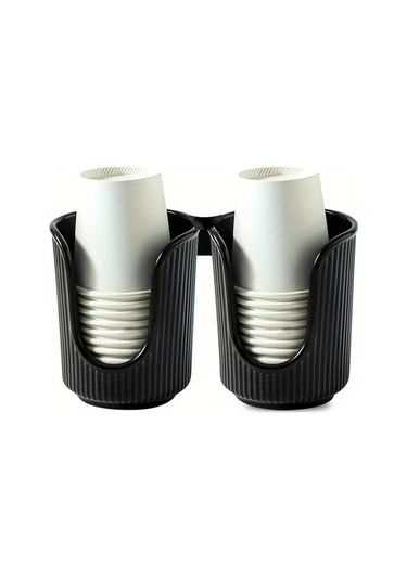 Dashanshop Tek Kova Gri 1 Adet Çok Amaçlı Bardak Tutucu Organizatör Masaüstü Saklama Rafı Tek Varil Gri