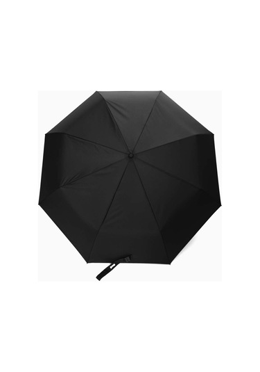 Parachase Ahşap Saplı Tam Otomatik Premium Şemsiye - Özel Kılıflı Siyah