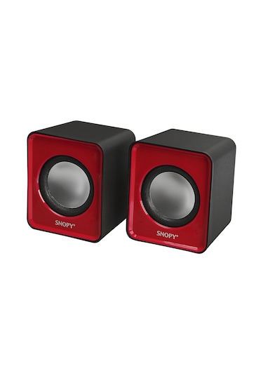 Snopy SN-66 2.0 USB Hoparlör Kırmızı