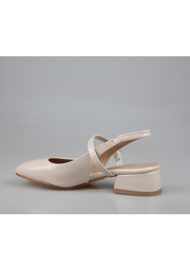 Feles 106-530 Ten Rugan Kadın Topuklu Ayakkabı Ten Rugan