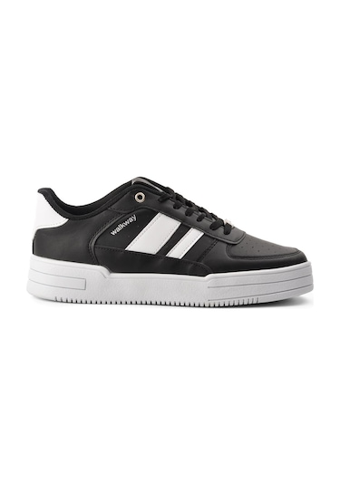 Walkway Sandy Siyah-Beyaz Erkek Sneaker Beyaz - Siyah Walkway Sandy Siyah-Beyaz Erkek Sneaker Beyaz - Siyah