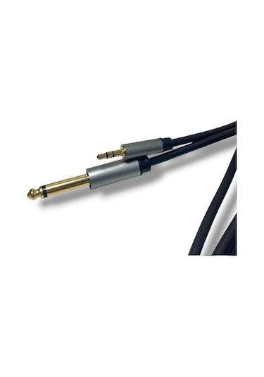 Pawer 1.5metre 6.3mm Mono - 3.5mm Stereo Kablo
