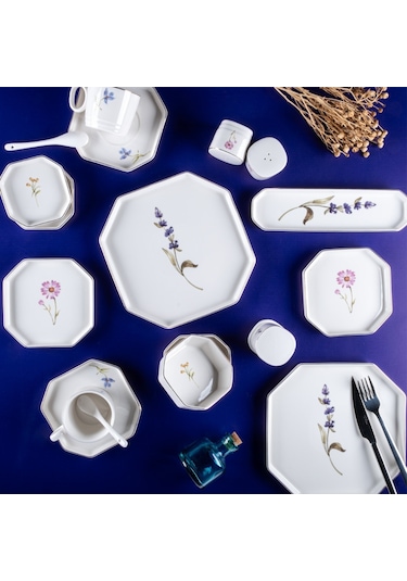 Arow Casa 6 Kişilik 35 Parça Kahvaltı Takımı Çok renkli