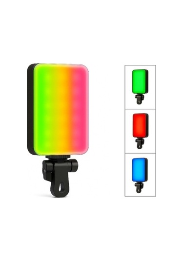 Clip-fill Taşınabilir Mini Rgb Led Selfie Işığı
