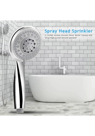 Kustar Elvis Banyo Duş Başlığı Seti Krom