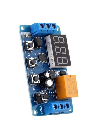 Ebitda Çoklu Modlu Röle Kontrol Modülü, Led Ekran, 3-7v Dc, Zamanlayıcı, Uygulayabilirsiniz