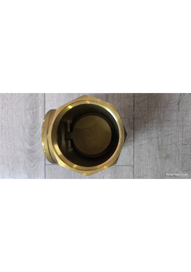 4'' Sarı Pirinç Çalpara Çekvalf Temiz Su