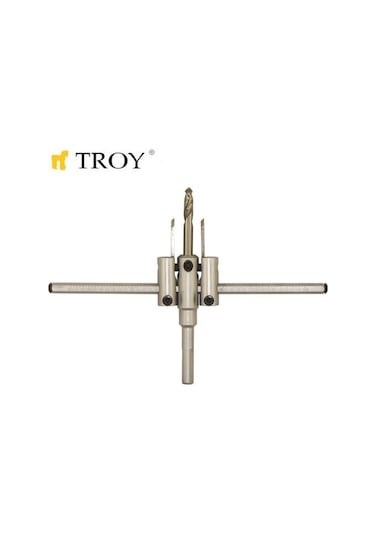 Troy 27402 Ayarlanabilir Alçıpan Delme Seti 40-200 MM
