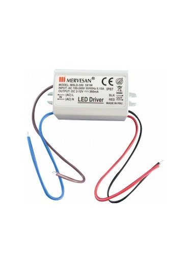 Mtd-350 2-12 Volt 350 Ma Led Sürücü Drıver Sürücü