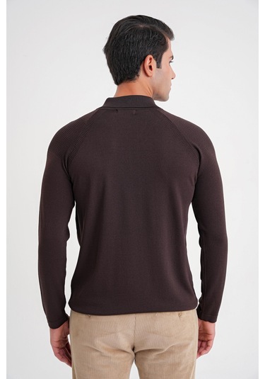 Tr 892 Triko Comfort Kahverengi Kahverengi