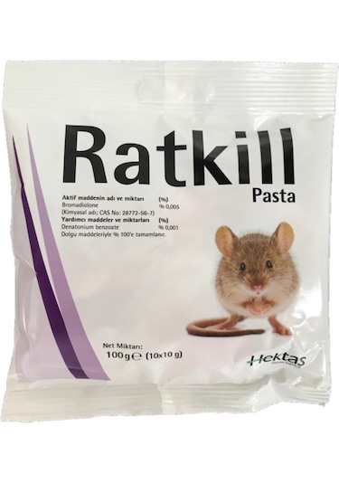 Hektaş Ratkill Pasta Fare Zehiri 100 G
