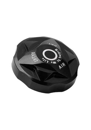 Xindoker Alüminyum Bisiklet Ön Fıçça Hava Odası Kapağı - Anti-korozif Korumalı, Hafif, Kolay Kurulum, Siyah Buhar Tıkacı Kapağı Tamiri İçin Siyah