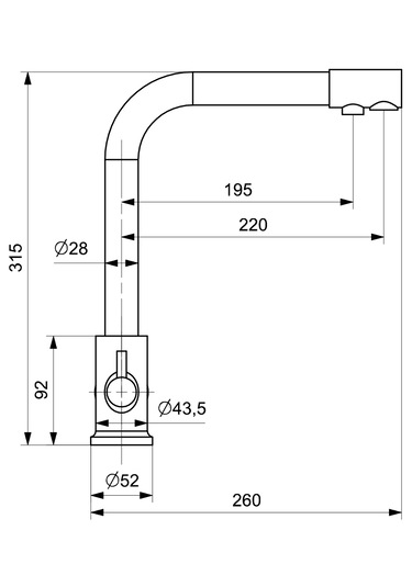 Filtreli Eviye Bataryasıı Krom