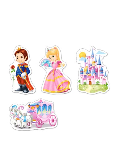 Castorland World Of Princesses 3+4+6+9 Parça Baby Puzzle