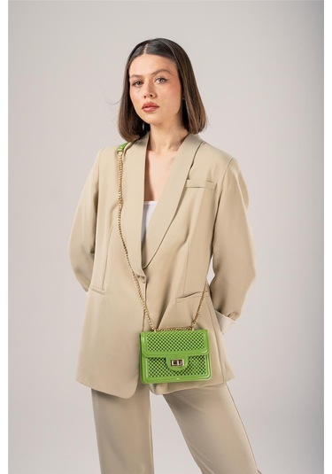 Ççs Kadın 17791 Omuz Ve El Çantası Yeşil
